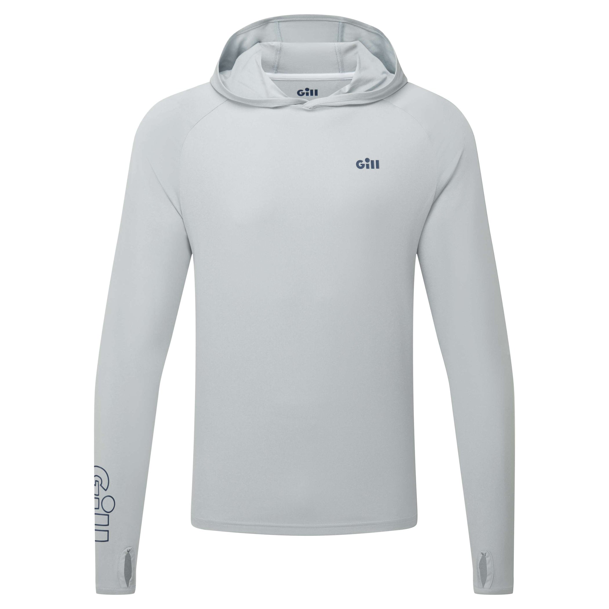 Infinity 2.0 Long Sleeve Lightweight Hoodie - Light Grey Melange