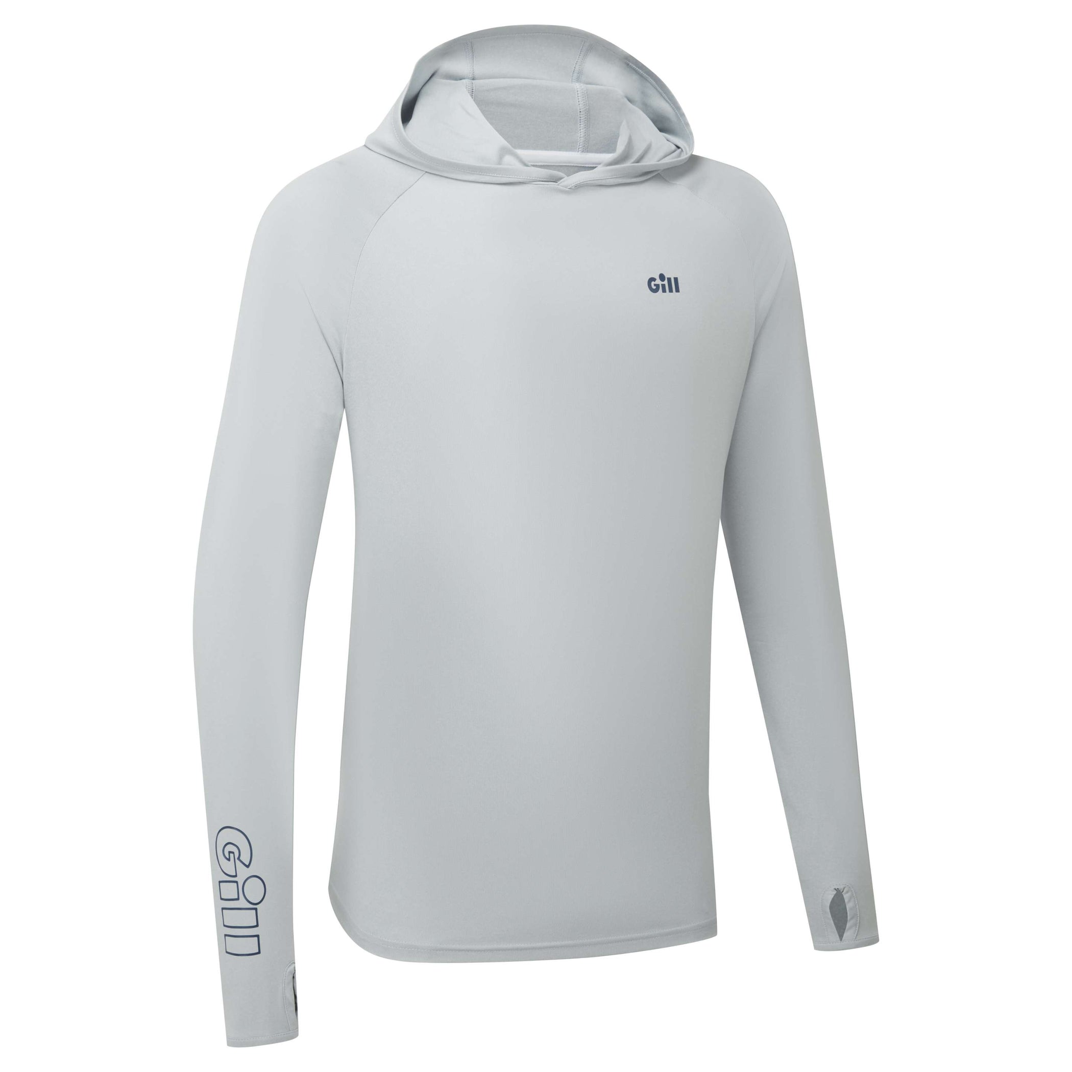 Infinity 2.0 Long Sleeve Lightweight Hoodie - Light Grey Melange