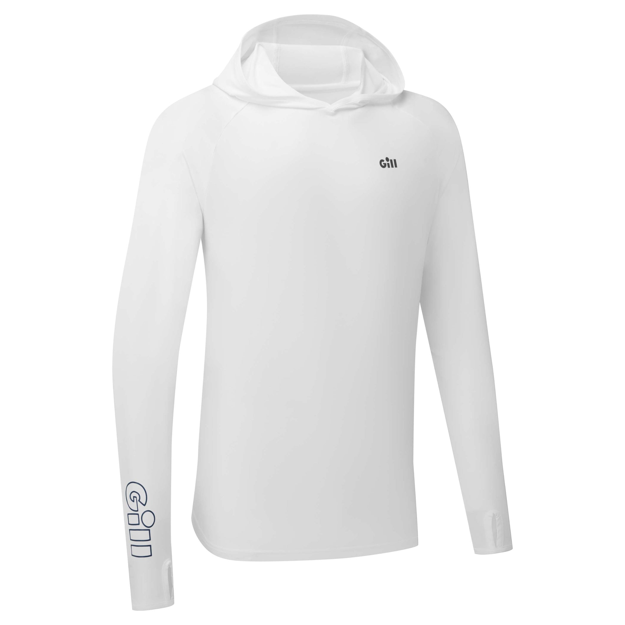 Infinity 2.0 Long Sleeve Lightweight Hoodie - White