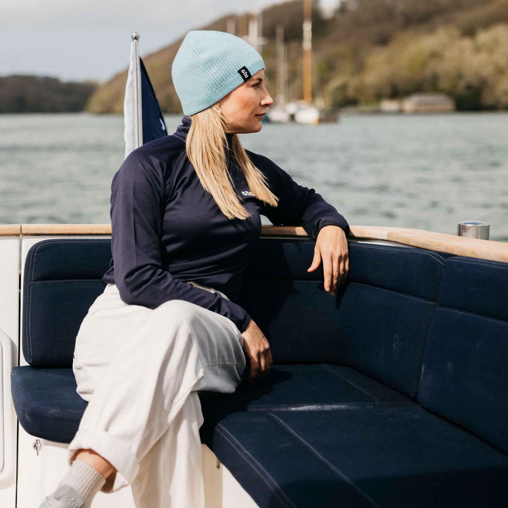 Waterproof Beanie - Sky Blue