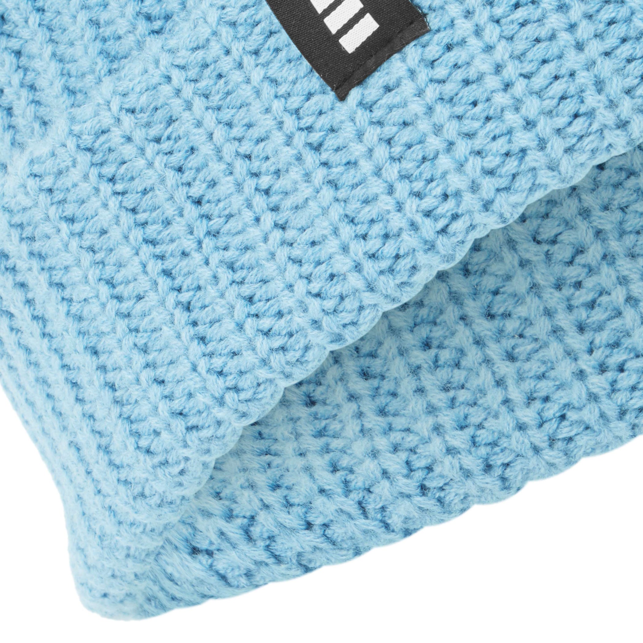Knit Beanie - Sky Blue