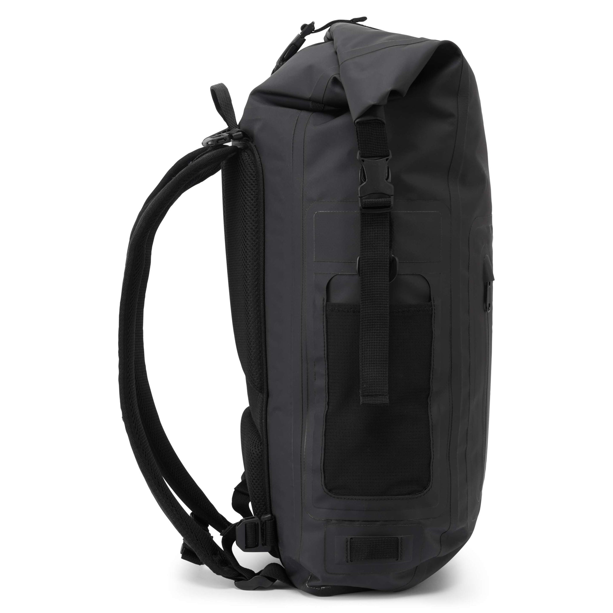 Voyager 30L Waterproof Rolltop Backpack - Black