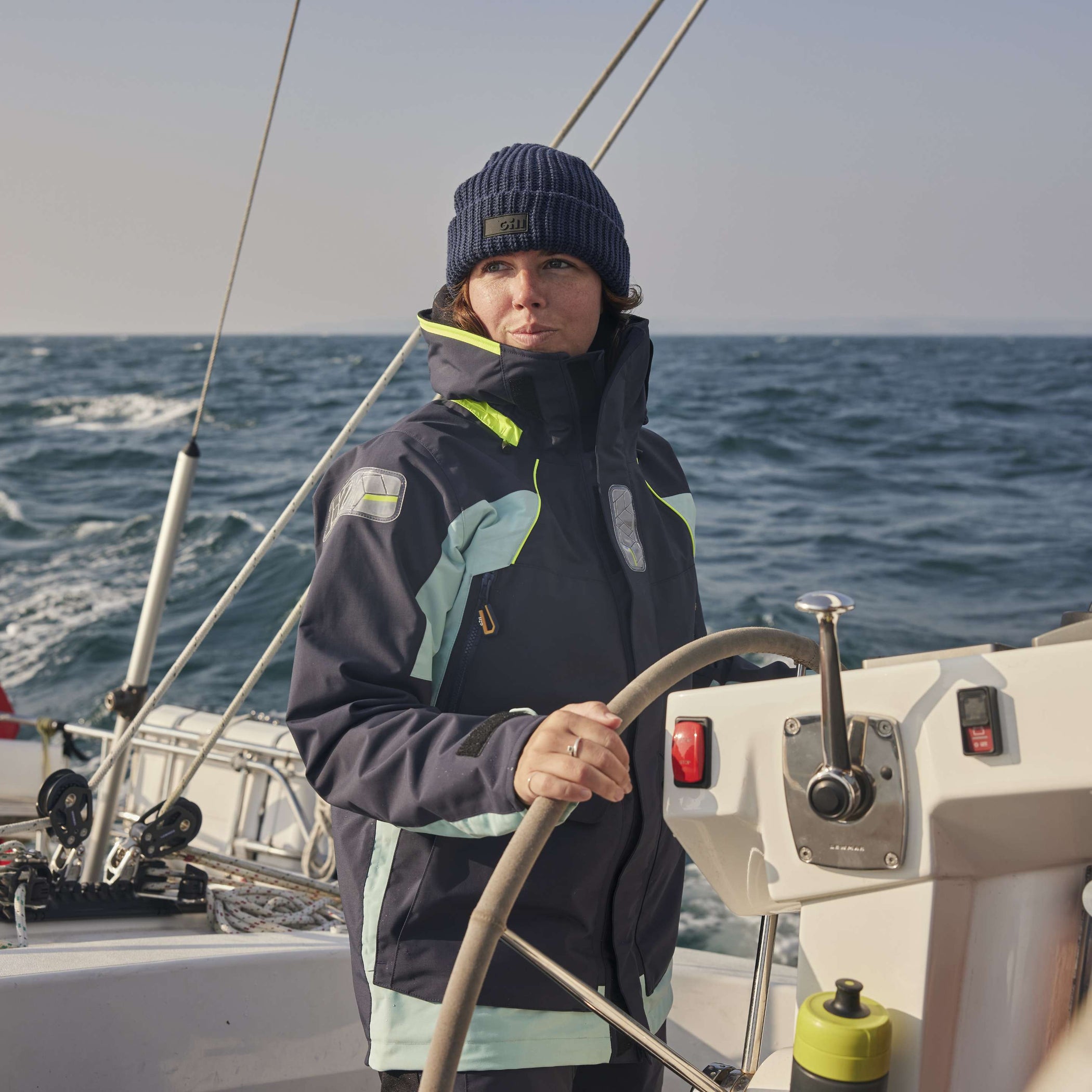 Women's Offshore Sailing Jacket - Navy & Eggshell (50th Anniversary Edition)