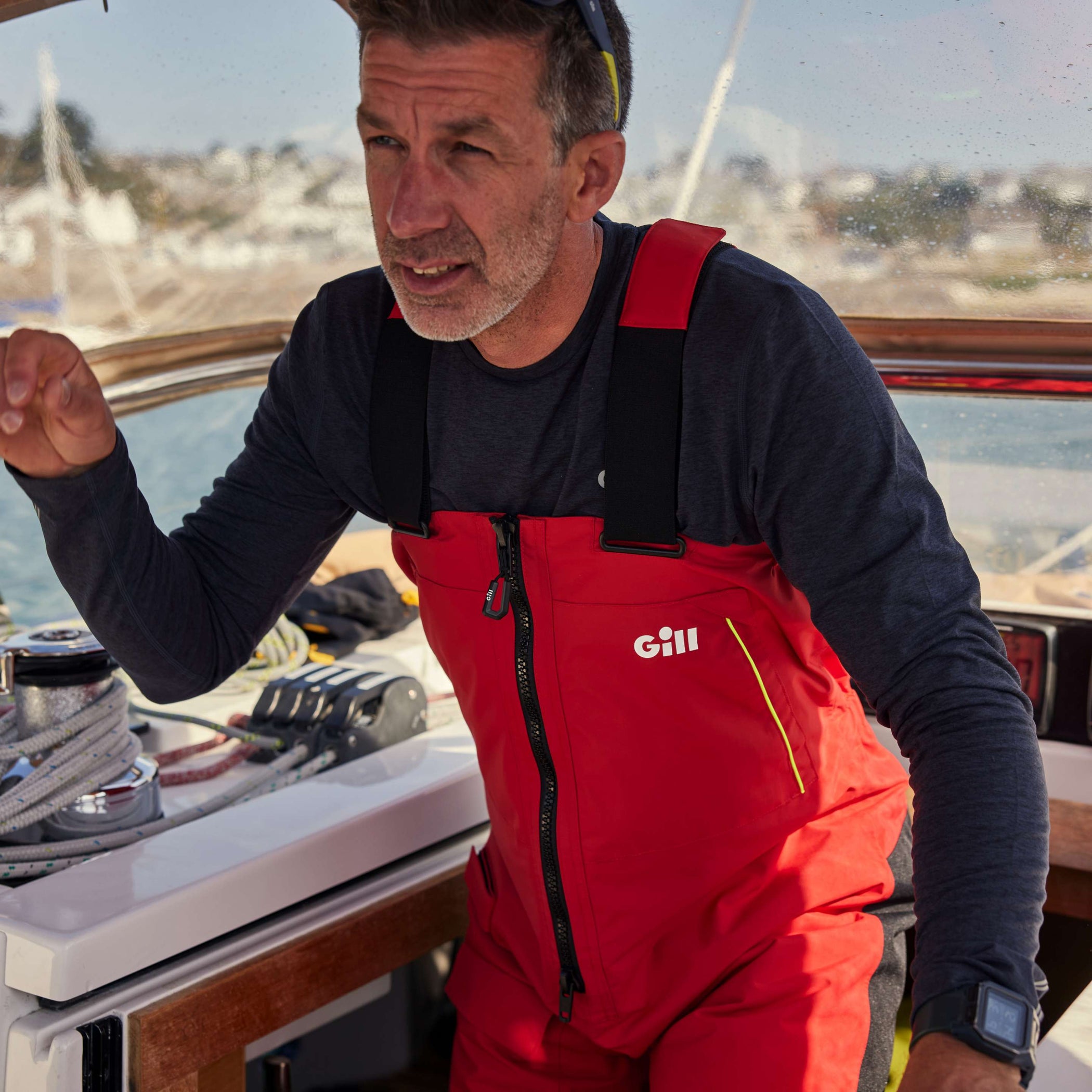 Offshore Sailing Pants - Red