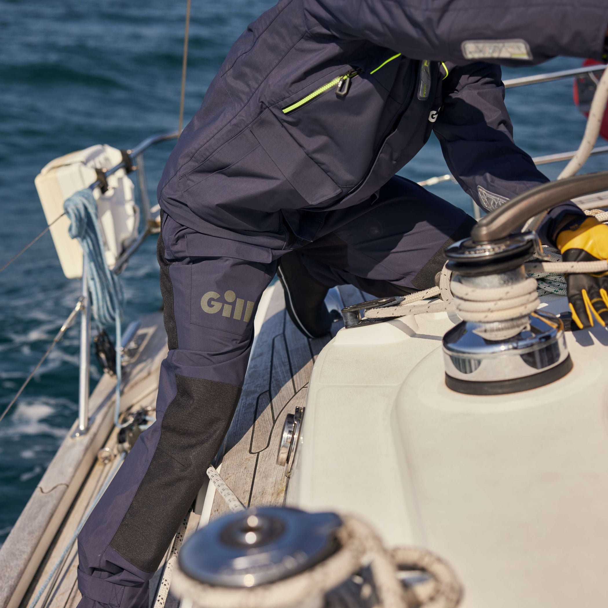 Women's Offshore Sailing Trousers - Navy