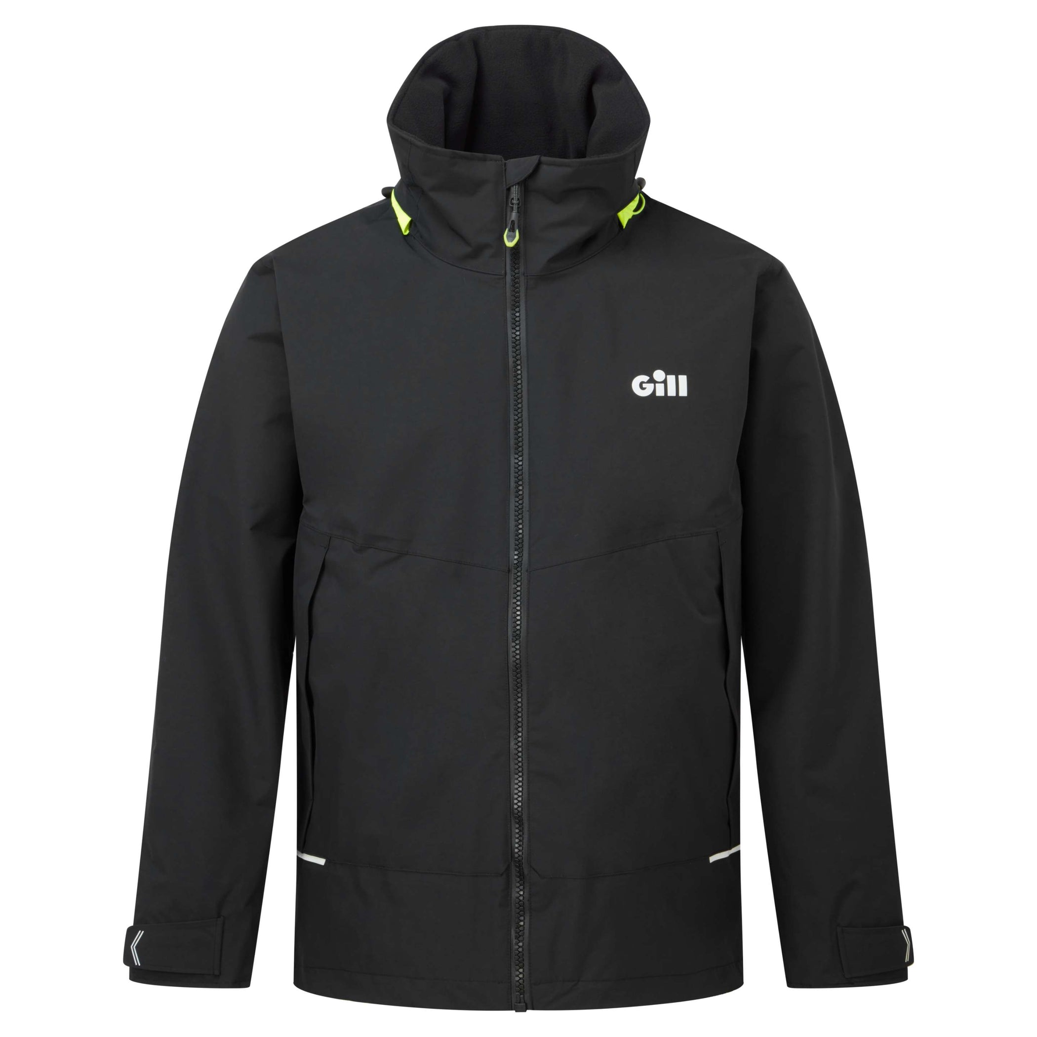 Men's OS3 Coastal Waterproof Sailing Jacket - Black