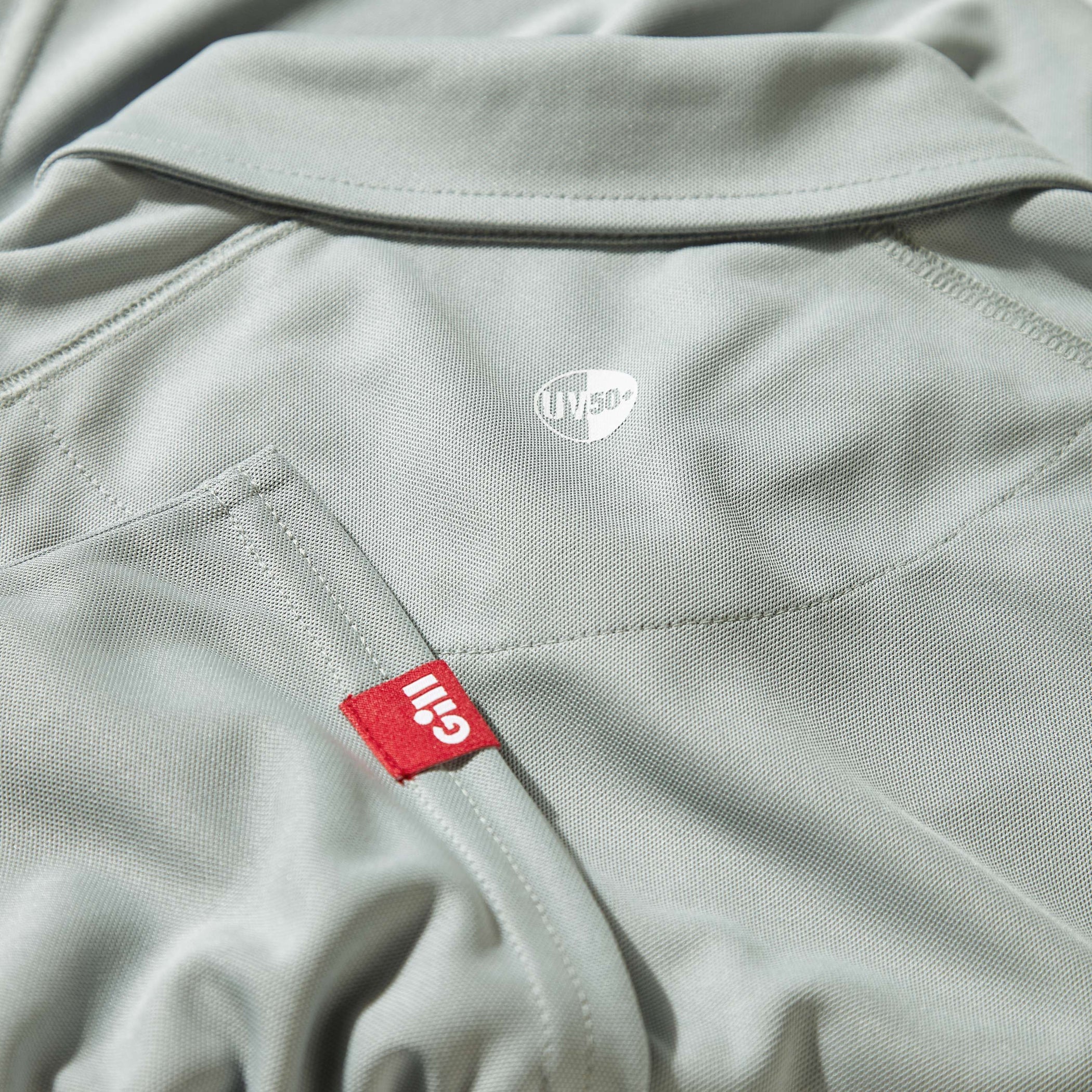 Men's UV Tec Polo - Medium Gray