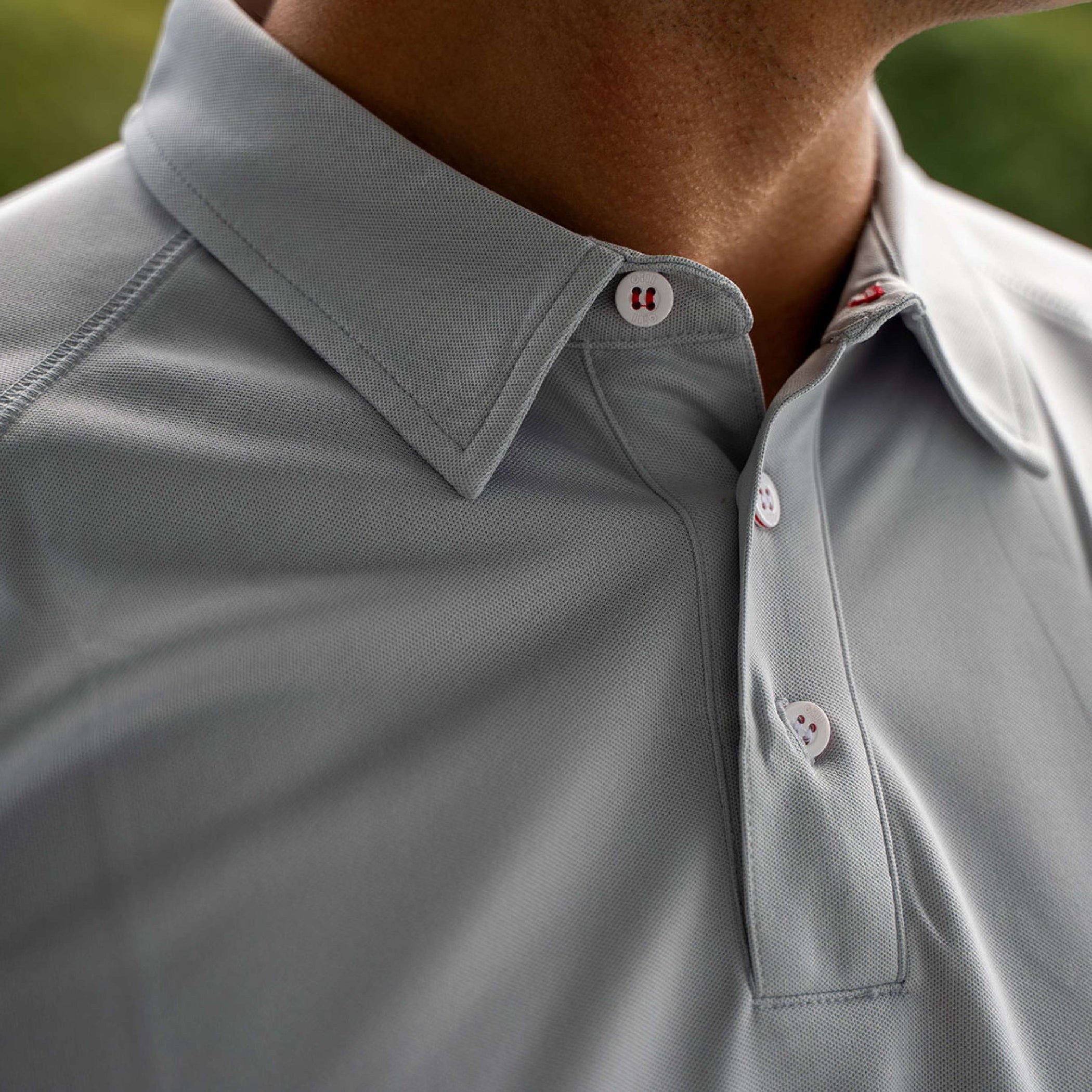 Men's UV Tec Polo - Medium Gray