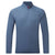 Men's UV Tec Zip Tee - Long Sleeve - Storm Blue