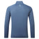Men's UV Tec Zip Tee - Long Sleeve - Storm Blue