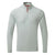 Men's UV Tec Long Sleeve Zip Tee - Medium Gray