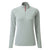 Women's UV Tec Long Sleeve Zip Tee - Medium Gray