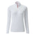 Women's UV Tec Long Sleeve Zip Tee - White