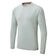 Men's UV Tec Long Sleeve Tee - Medium Gray