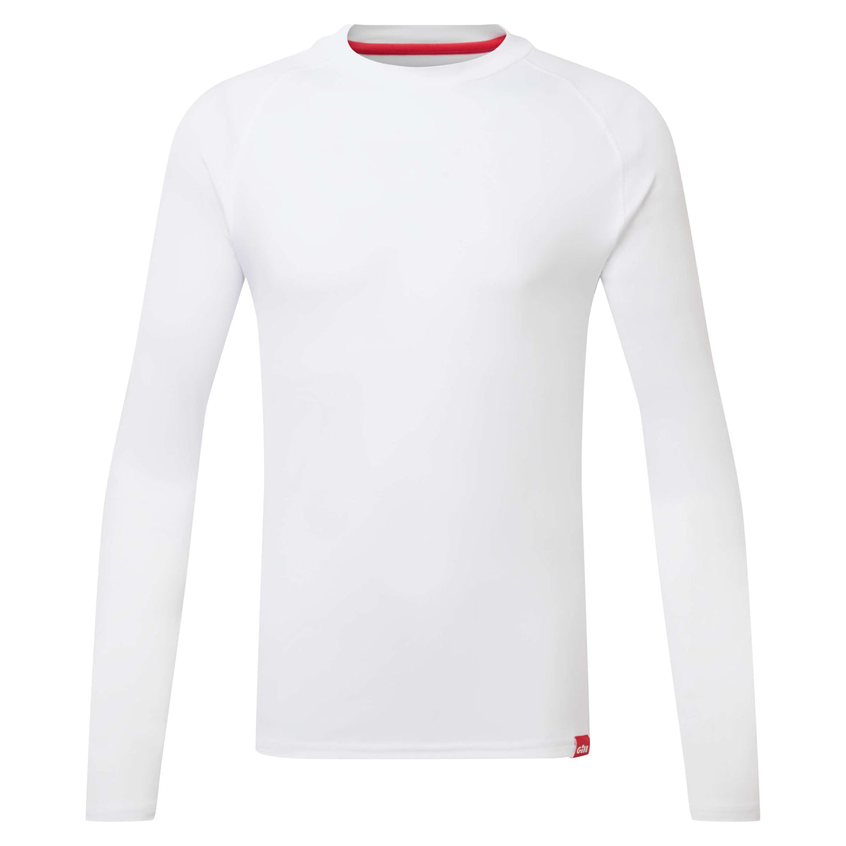 Junior UV Tec Long Sleeve Tee - White