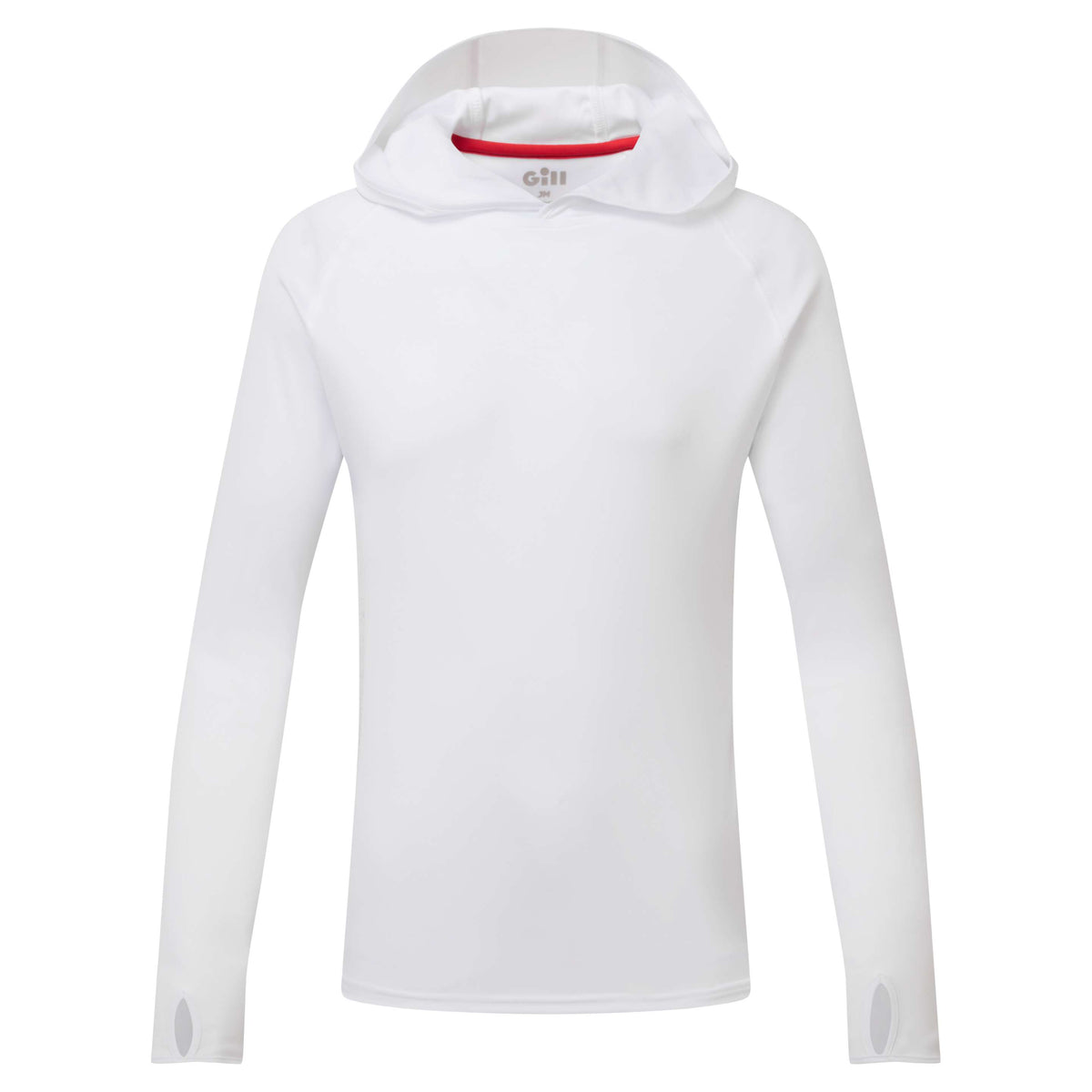 Junior UV Tec Hoody - White