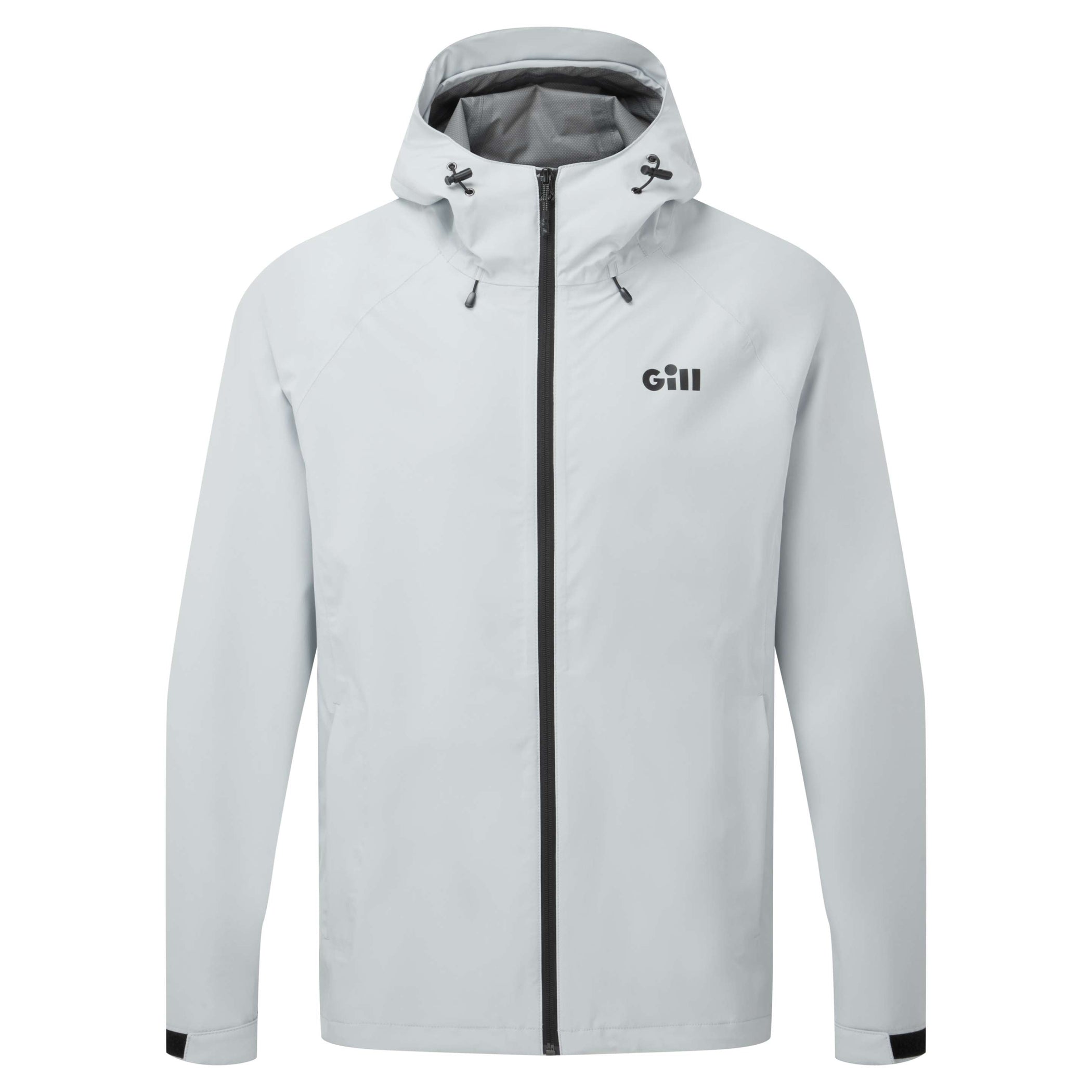 Voyager Hooded Waterproof Jacket - Light Grey