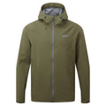 Voyager Hooded Waterproof Jacket - Olive